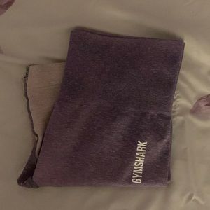 Gymshark Purple ombré athletic shorts